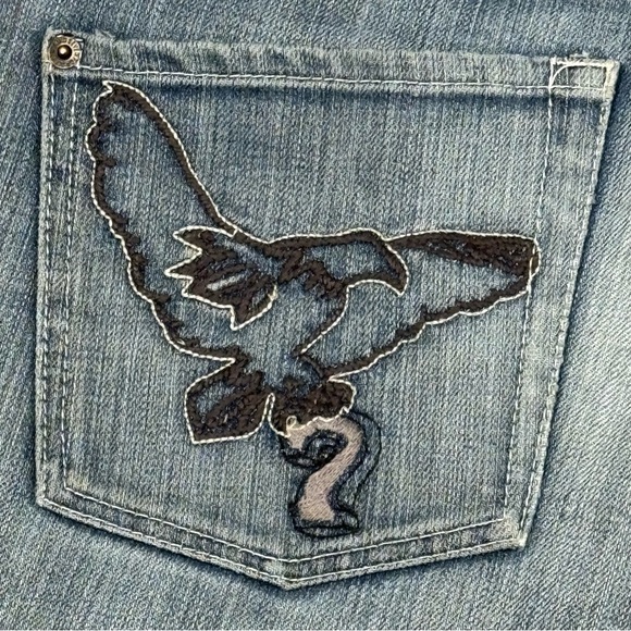 7 For All Mankind Bootcut Jeans Men 34x32 The Standard Y2K USA Loose Baggy Urban - Picture 3 of 16